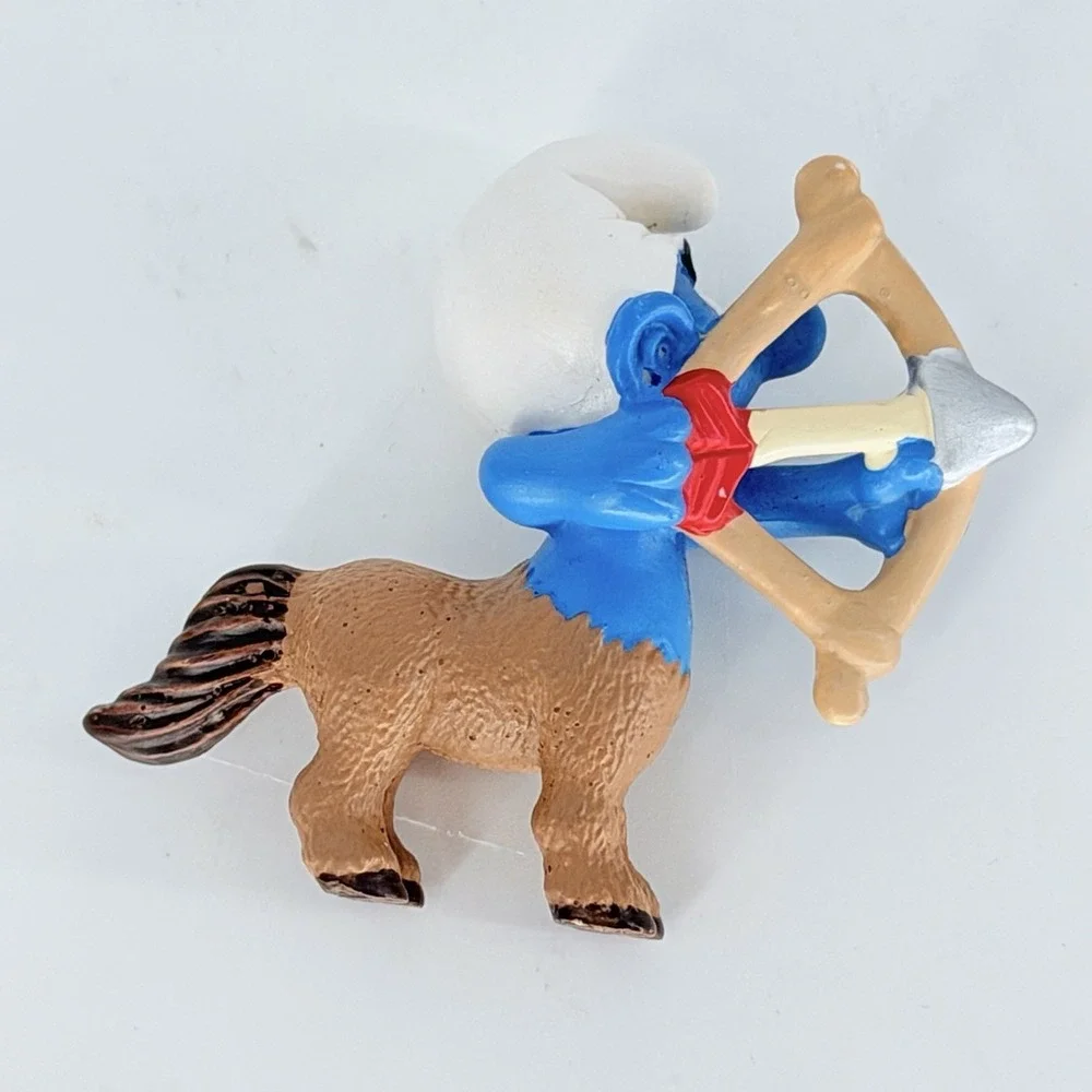 Schleich Peyo‎ Smurfs Figures Lot Sagittarius King Guitar Vintage